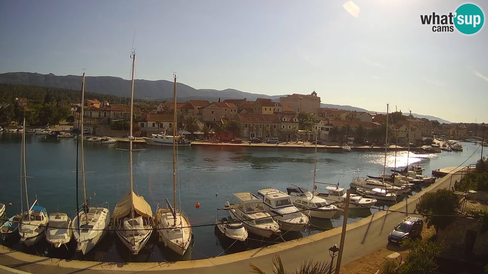 Cámara web en vivo Vrboska – Isla de Hvar – Dalmacia – Croacia