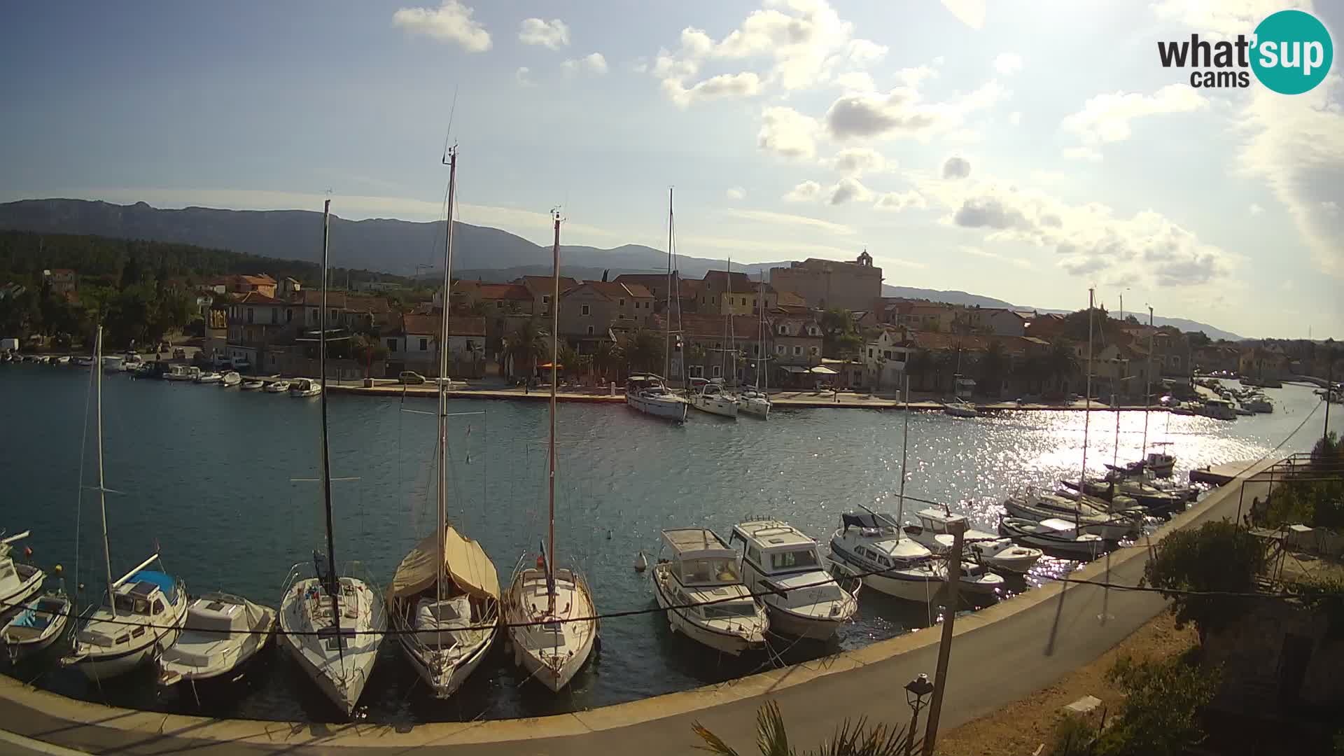 Live webcam Vrboska – Island of Hvar – Dalmatia – Croatia