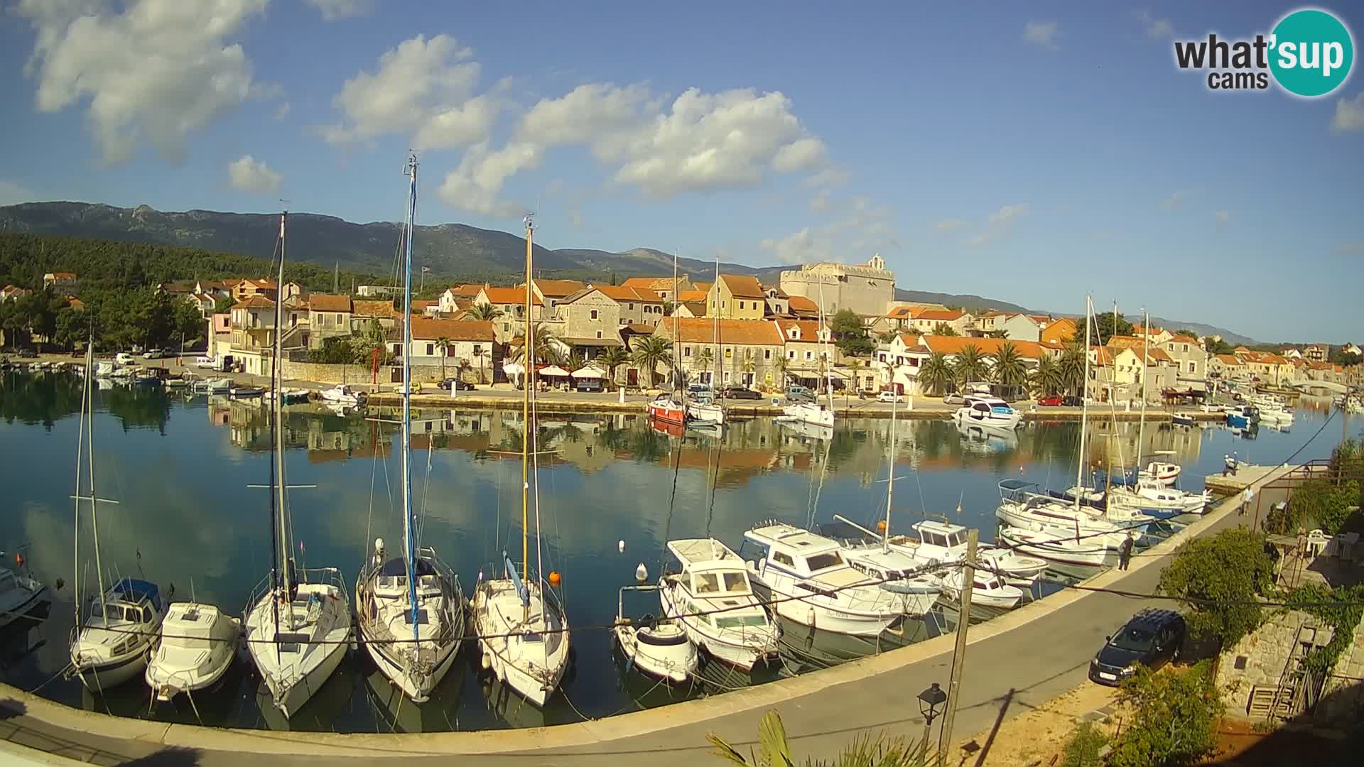 Webcam en direct Vrboska – Île de Hvar – Dalmatie – Croatie