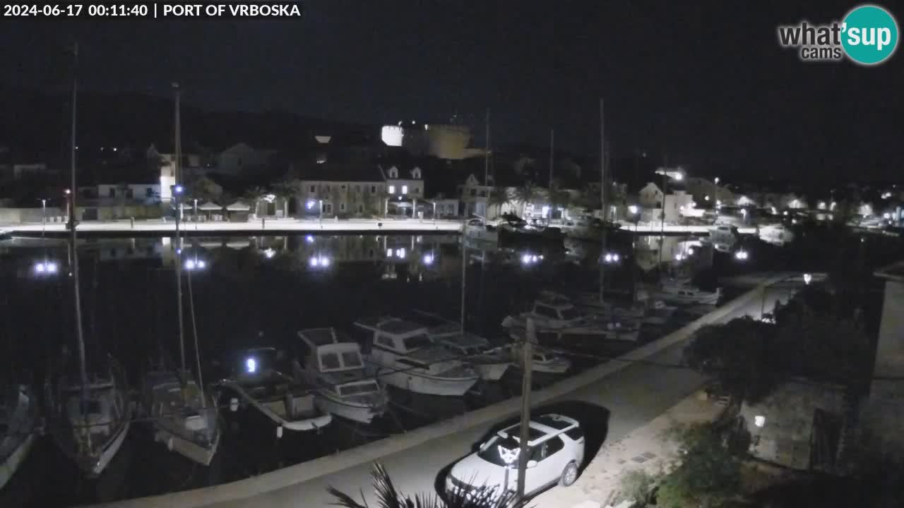 Web kamera uživo Vrboska – Otok Hvar – Dalmacija – Hrvatska