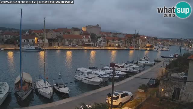 Live webcam Vrboska – Island of Hvar – Dalmatia – Croatia