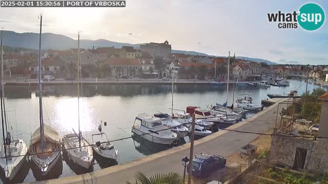 Live webcam Vrboska – Island of Hvar – Dalmatia – Croatia