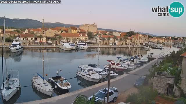 Live webcam Vrboska – Island of Hvar – Dalmatia – Croatia