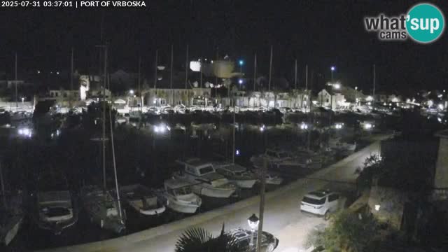 Spletna kamera v živo Vrboska – Otok Hvar – Dalmacija – Hrvaška