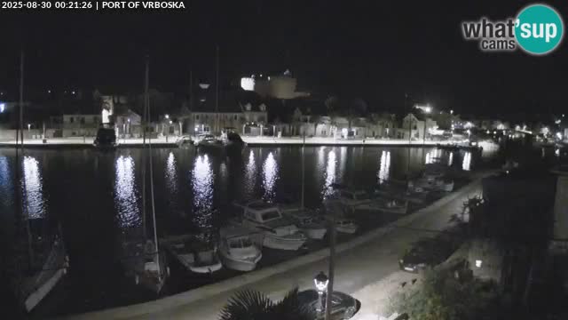 Live webcam Vrboska – Isola di Hvar – Dalmazia – Croazia