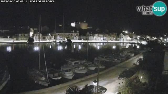 Spletna kamera v živo Vrboska – Otok Hvar – Dalmacija – Hrvaška