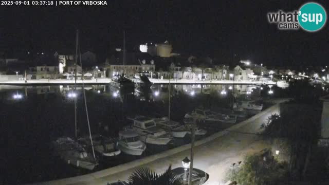 Web kamera uživo Vrboska – Otok Hvar – Dalmacija – Hrvatska