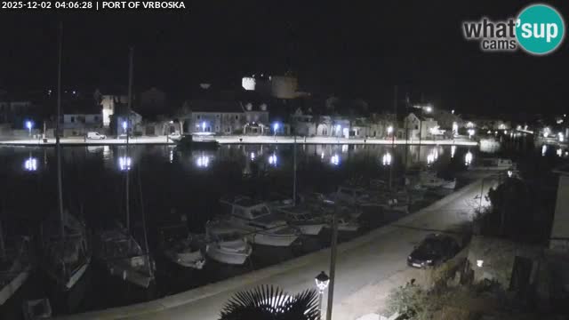 Live webcam Vrboska – Island of Hvar – Dalmatia – Croatia