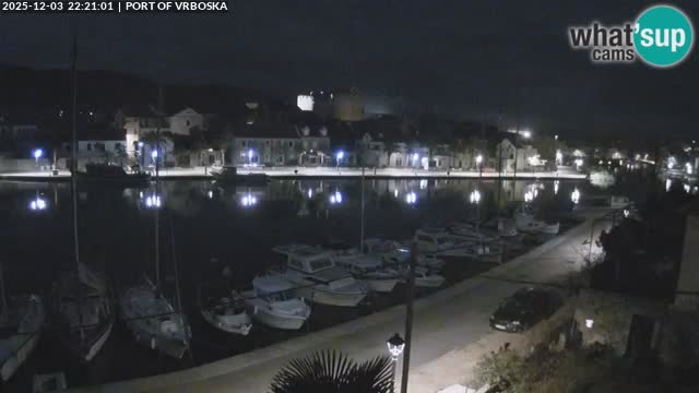 Live webcam Vrboska – Isola di Hvar – Dalmazia – Croazia
