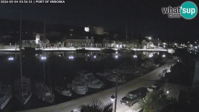 Webcam en direct Vrboska – Île de Hvar – Dalmatie – Croatie