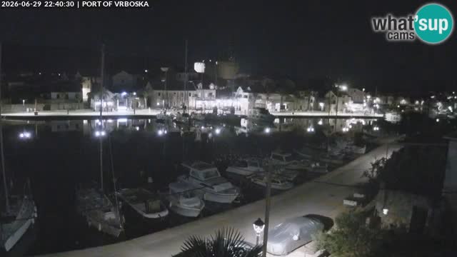 Live webcam Vrboska – Island of Hvar – Dalmatia – Croatia