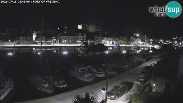 Cámara web en vivo Vrboska – Isla de Hvar – Dalmacia – Croacia