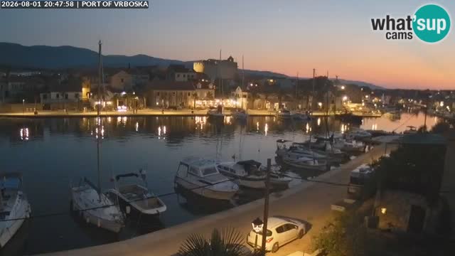 Web kamera uživo Vrboska – Otok Hvar – Dalmacija – Hrvatska