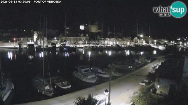 Web kamera uživo Vrboska – Otok Hvar – Dalmacija – Hrvatska