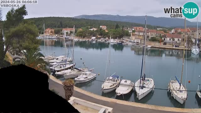 Vrboska livecam | Isola di Hvar | Croazia