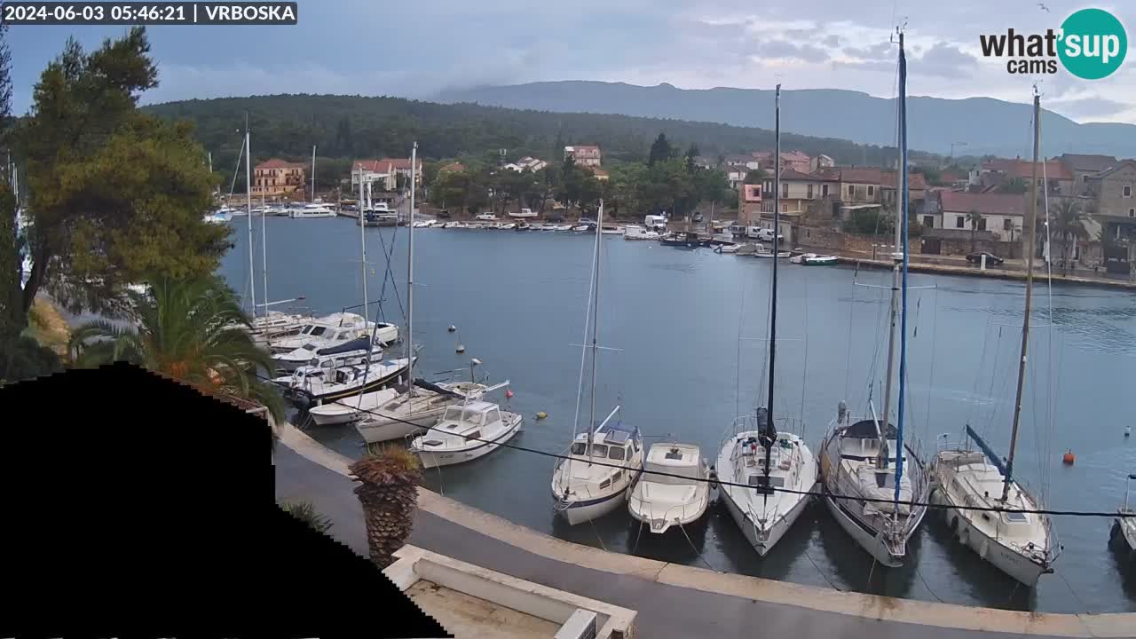 Vrboska webcam | Hvar Insel | Kroatien