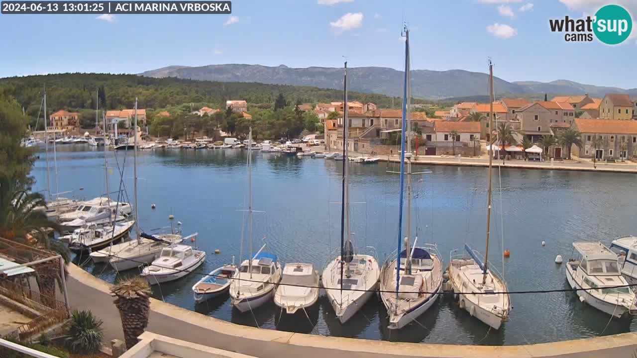 Vrboska webcam | Hvar Insel | Kroatien