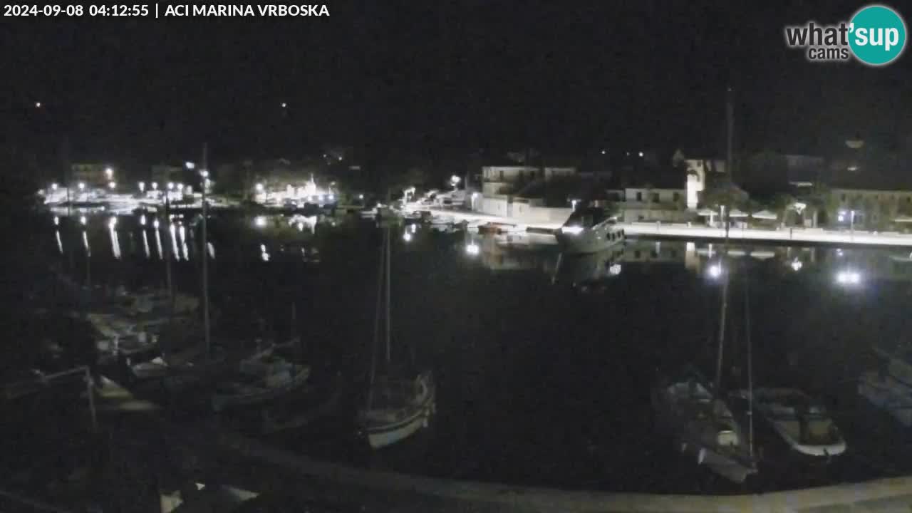 Vrboska livecam | Isola di Hvar | Croazia