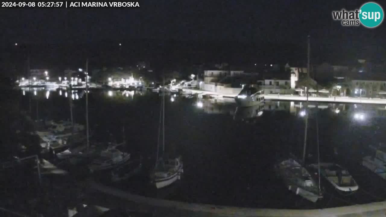 Vrboska livecam | Isola di Hvar | Croazia