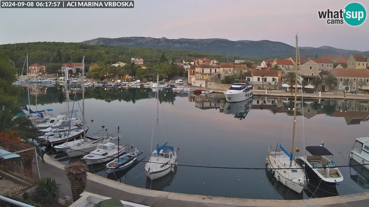 Vrboska livecam | Isola di Hvar | Croazia