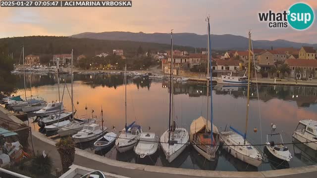 Spletna kamera Vrboska | Otok Hvar | Hrvaška