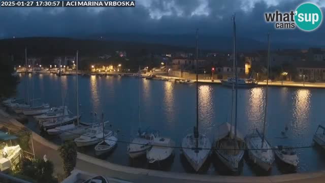 Spletna kamera Vrboska | Otok Hvar | Hrvaška