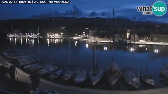 Spletna kamera Vrboska | Otok Hvar | Hrvaška