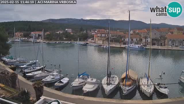 Spletna kamera Vrboska | Otok Hvar | Hrvaška