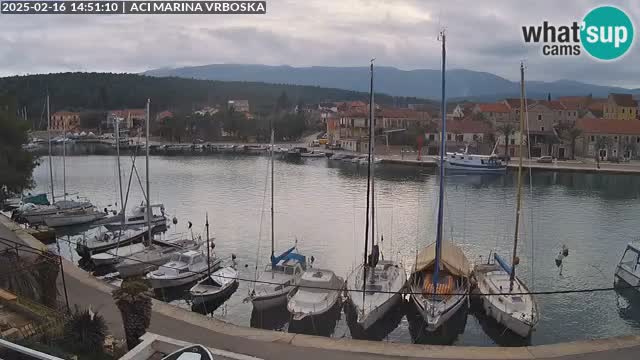 Spletna kamera Vrboska | Otok Hvar | Hrvaška