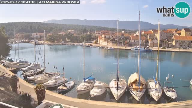 Spletna kamera Vrboska | Otok Hvar | Hrvaška