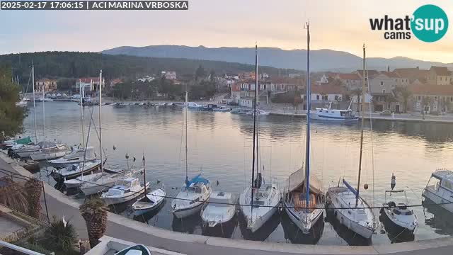 Spletna kamera Vrboska | Otok Hvar | Hrvaška