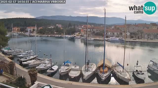 Spletna kamera Vrboska | Otok Hvar | Hrvaška