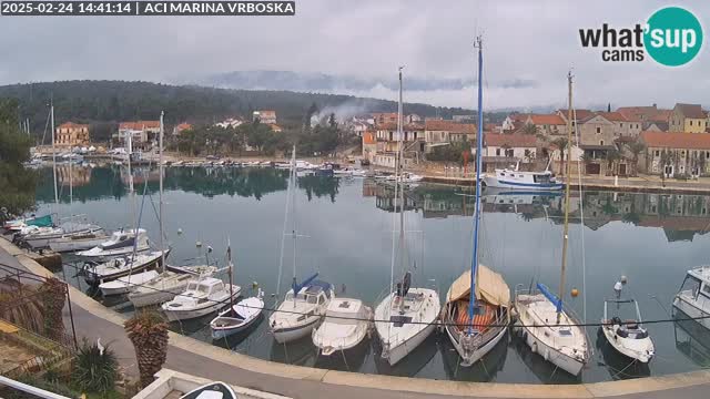 Spletna kamera Vrboska | Otok Hvar | Hrvaška