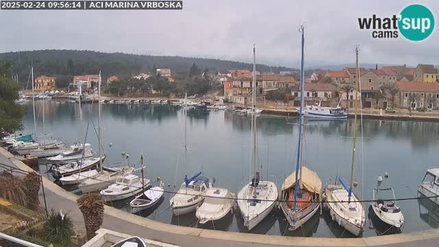 Spletna kamera Vrboska | Otok Hvar | Hrvaška