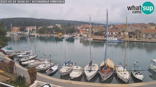 Spletna kamera Vrboska | Otok Hvar | Hrvaška