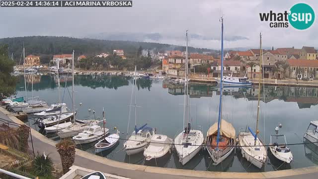 Spletna kamera Vrboska | Otok Hvar | Hrvaška