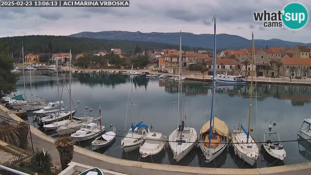 Spletna kamera Vrboska | Otok Hvar | Hrvaška