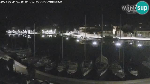 Vrboska livecam | Isola di Hvar | Croazia