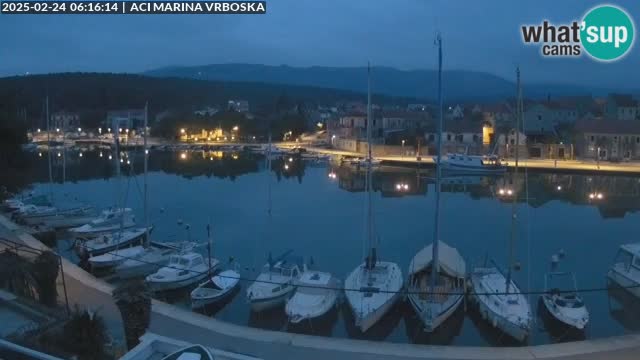 Spletna kamera Vrboska | Otok Hvar | Hrvaška