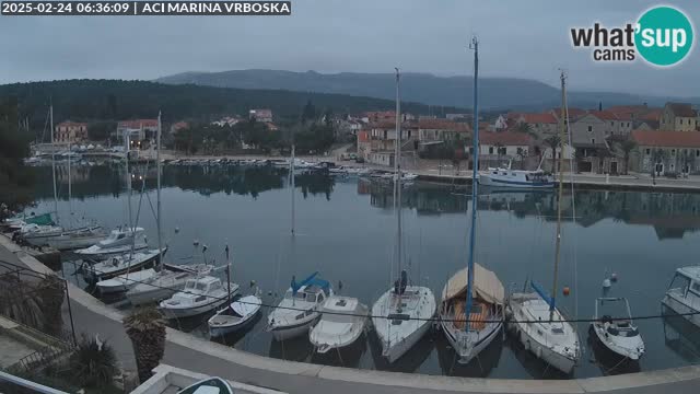 Spletna kamera Vrboska | Otok Hvar | Hrvaška