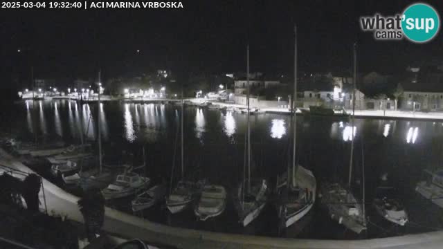 Spletna kamera Vrboska | Otok Hvar | Hrvaška