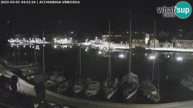 Spletna kamera Vrboska | Otok Hvar | Hrvaška