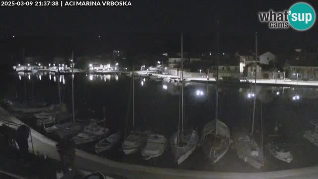 Spletna kamera Vrboska | Otok Hvar | Hrvaška