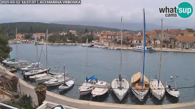 Spletna kamera Vrboska | Otok Hvar | Hrvaška