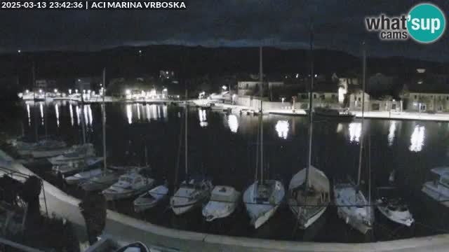 Spletna kamera Vrboska | Otok Hvar | Hrvaška