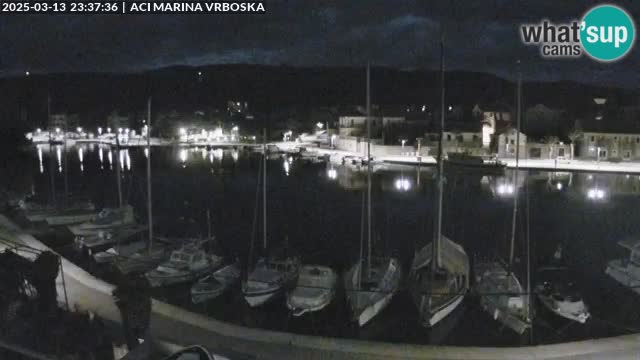 Vrboska livecam | Isola di Hvar | Croazia