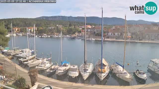 Spletna kamera Vrboska | Otok Hvar | Hrvaška