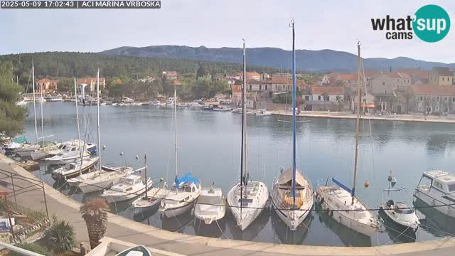 Spletna kamera Vrboska | Otok Hvar | Hrvaška