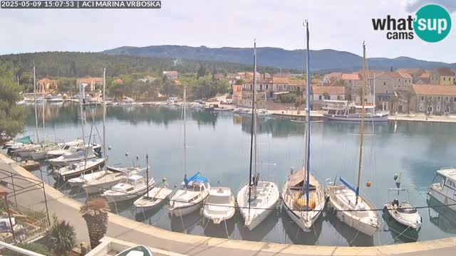 Spletna kamera Vrboska | Otok Hvar | Hrvaška