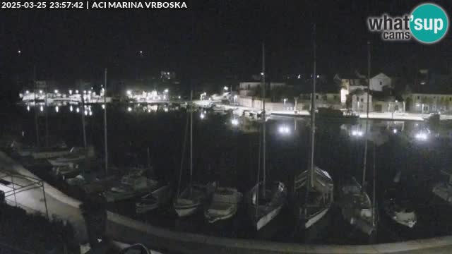 Spletna kamera Vrboska | Otok Hvar | Hrvaška